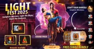 Free Fire Diwali Rangoli