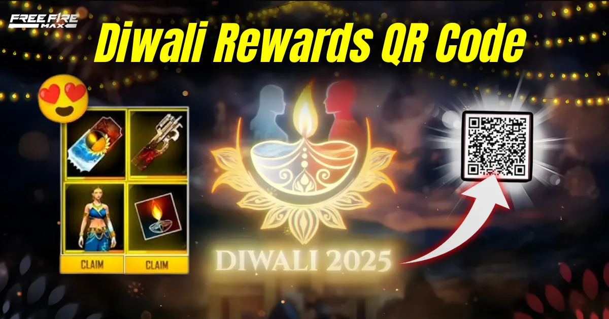 Free Fire Diwali Rewards 2025 QR Code