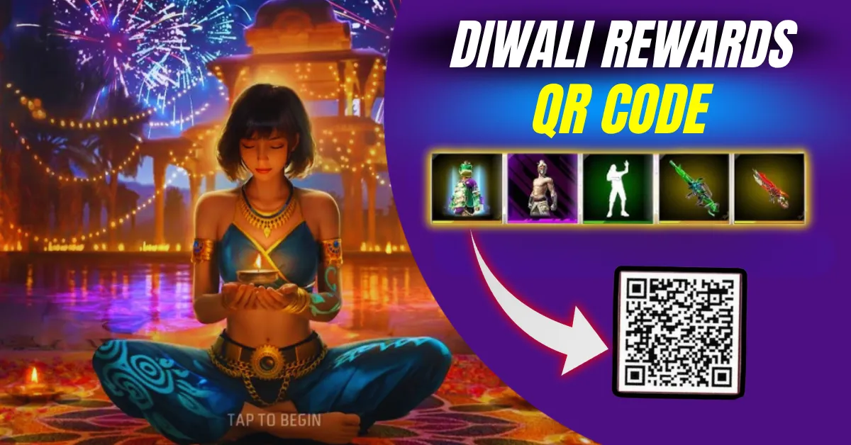 Free Fire QR Code Diwali
