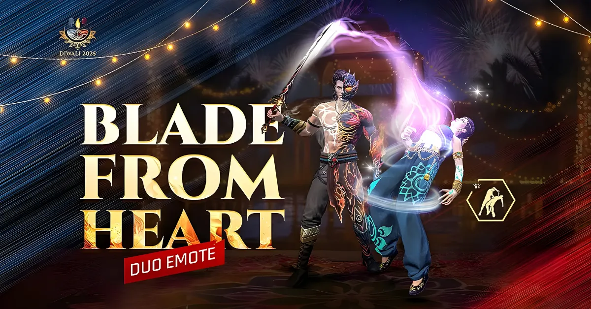 Free fire Blade From Heart Duo Emote