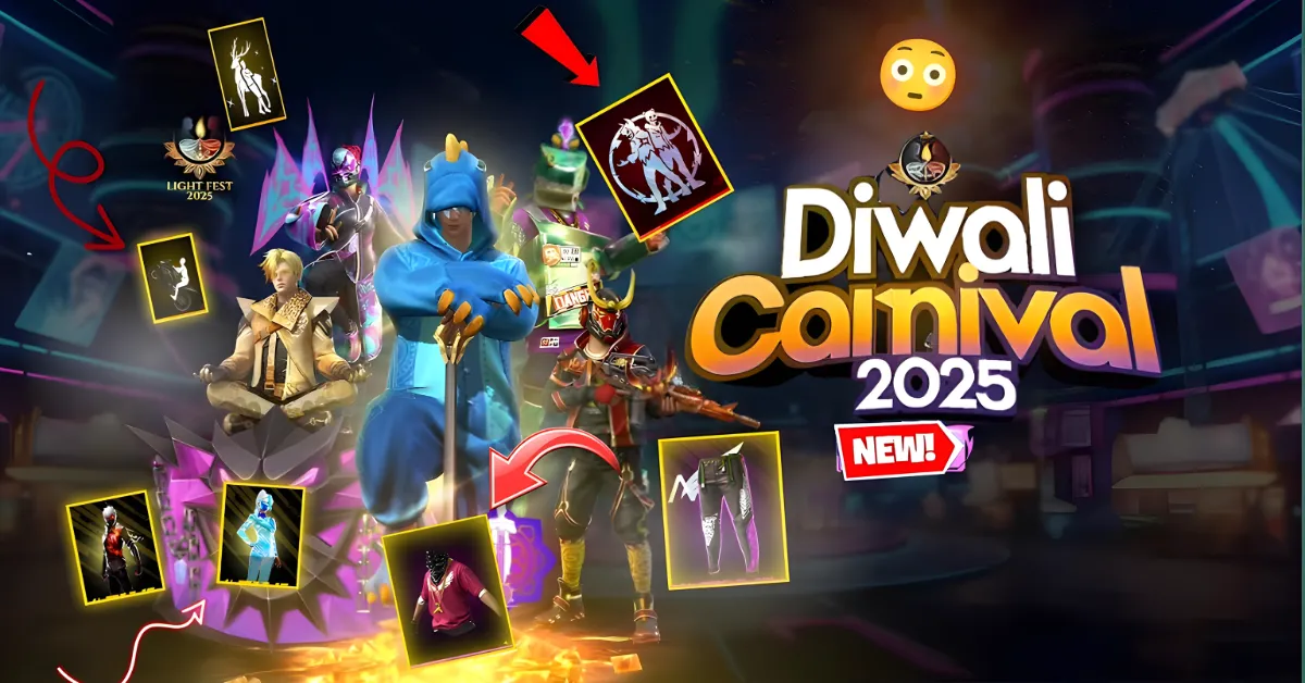 Free fire diwali carnival 2025 event india