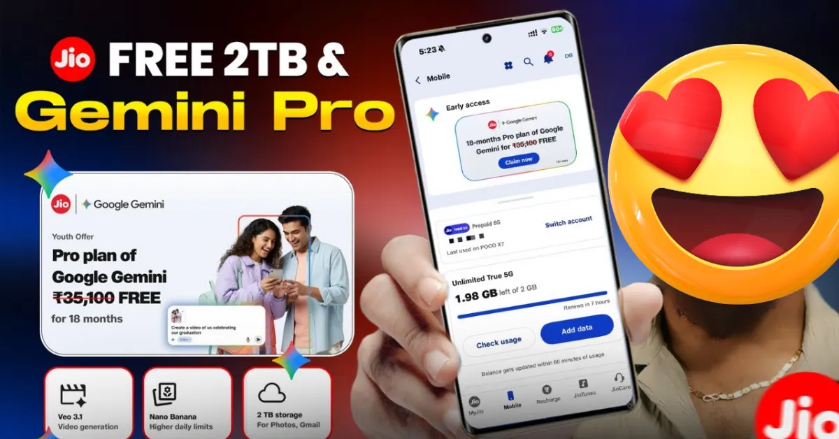 Jio Google Gemini Offer