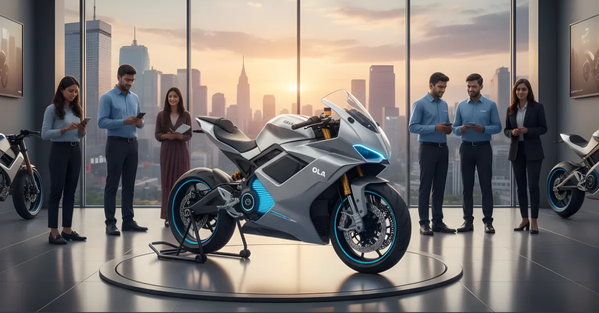 New Ola electric bike