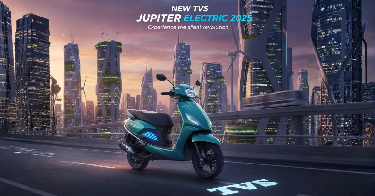 New tvs Jupiter electric 2025