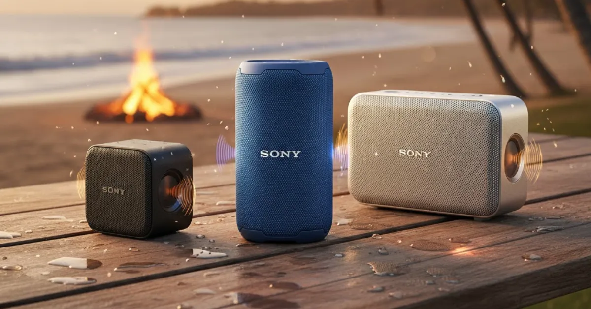 Sony Bluetooth speakers