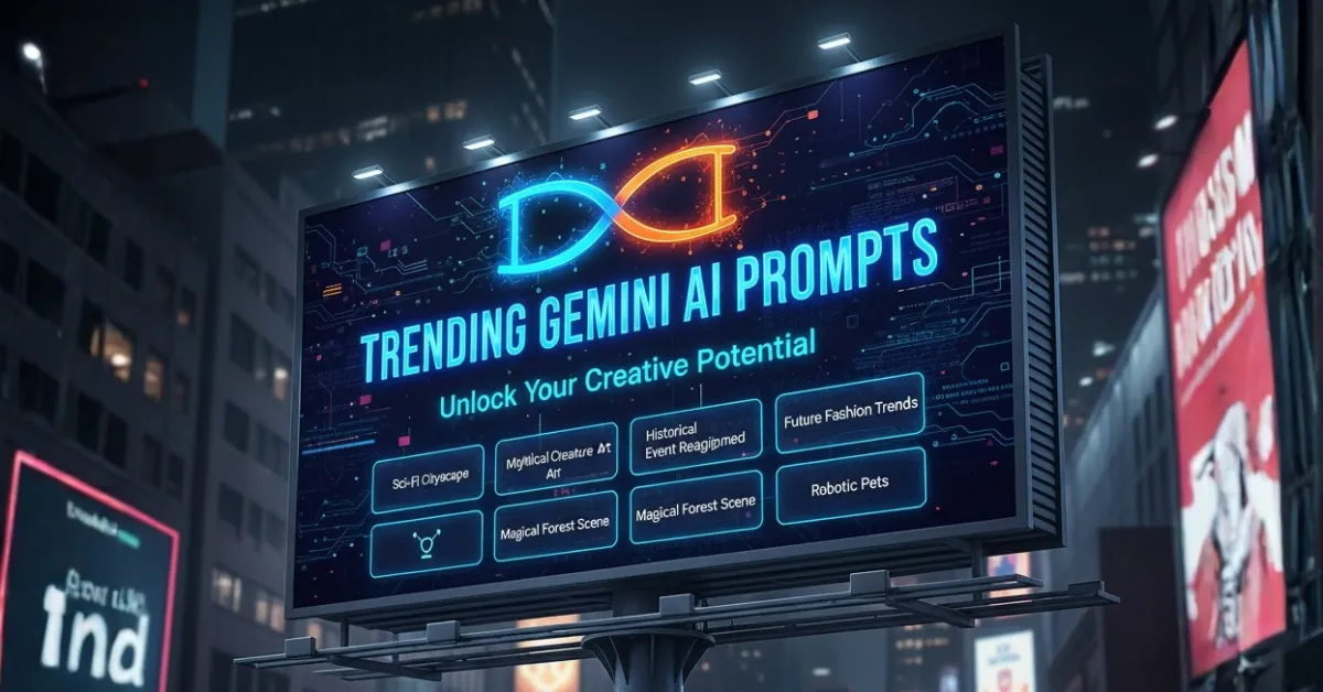 Trending gemini ai prompts