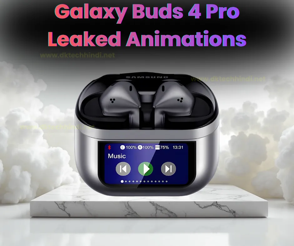 galaxy buds 4 pro leaked animations