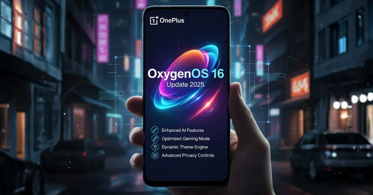 OnePlus OxygenOS 16 Update 2025
