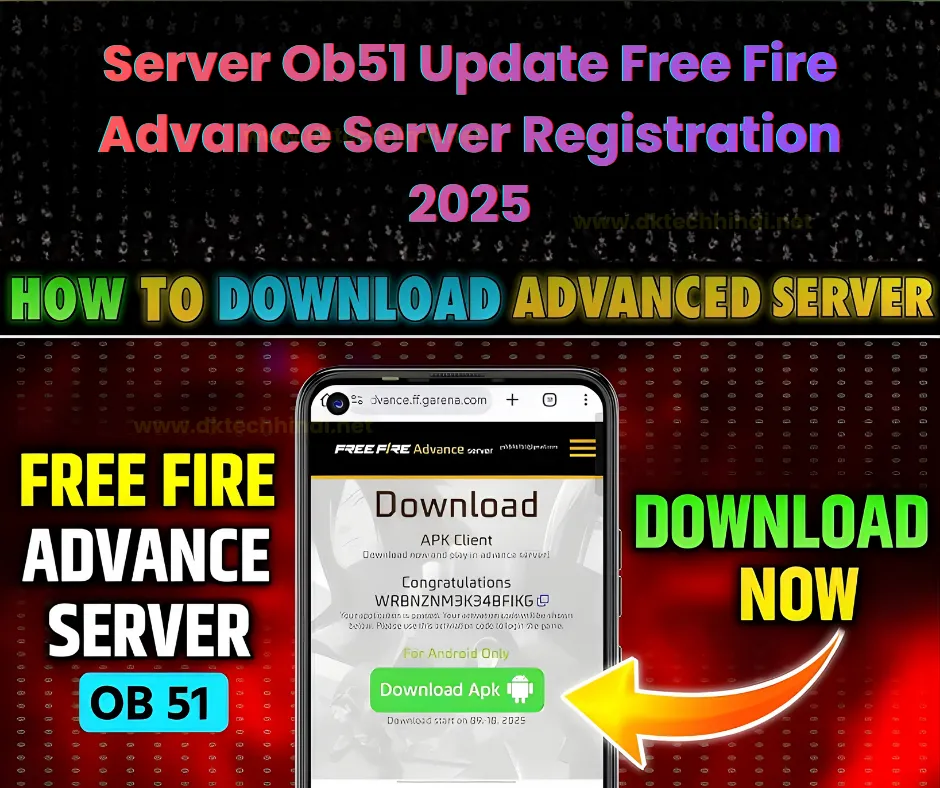 server ob51 update Free Fire Advance Server Registration 2025